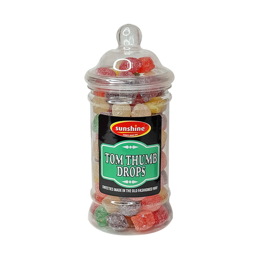 Tom Thumb Drops 430g - Sweet Jar
