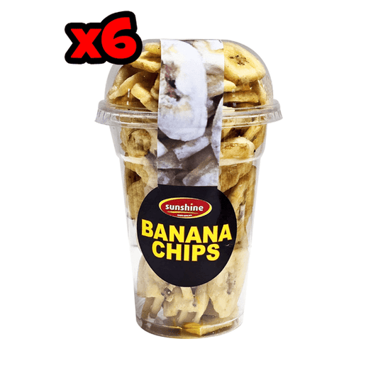 Banana Chips - 6 x 115g