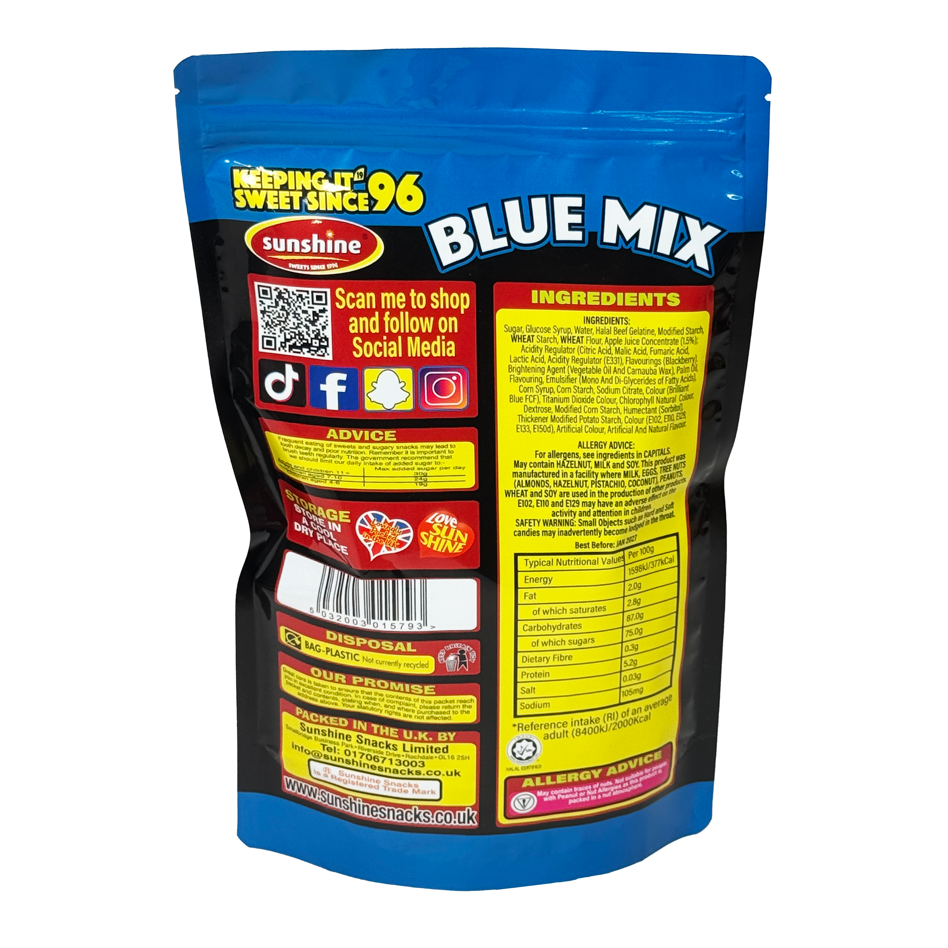 Blue Mix - 500g Pouch