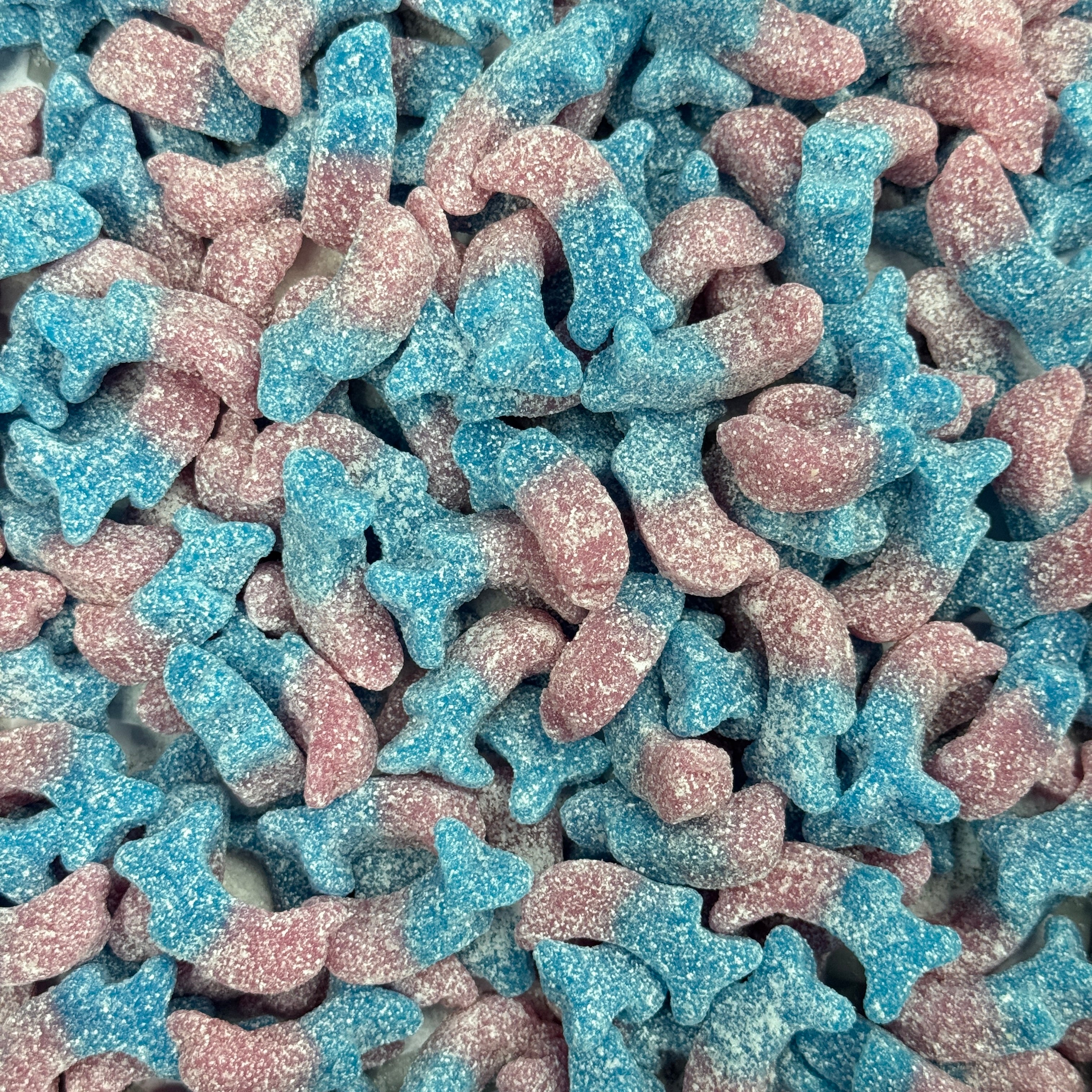 Vegan Fizzy Bubblegum Dolphins - 1kg