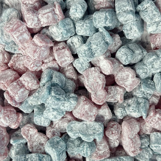 Blue & Pink Jelly Babies - 1kg