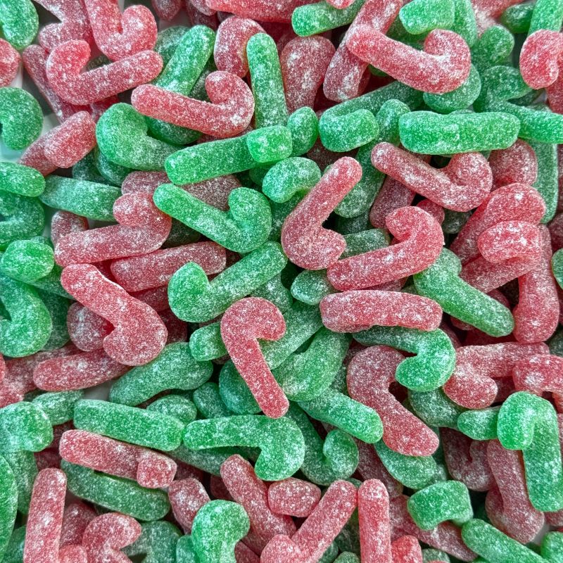Vegan Candy Canes - 1kg