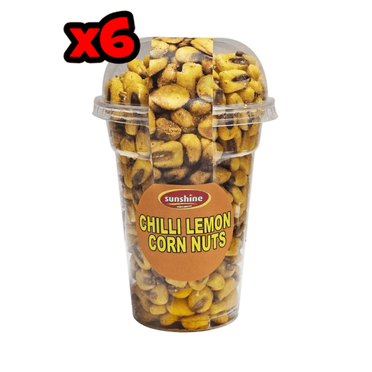 Chilli Lemon Corn Nuts - 6 x 100g