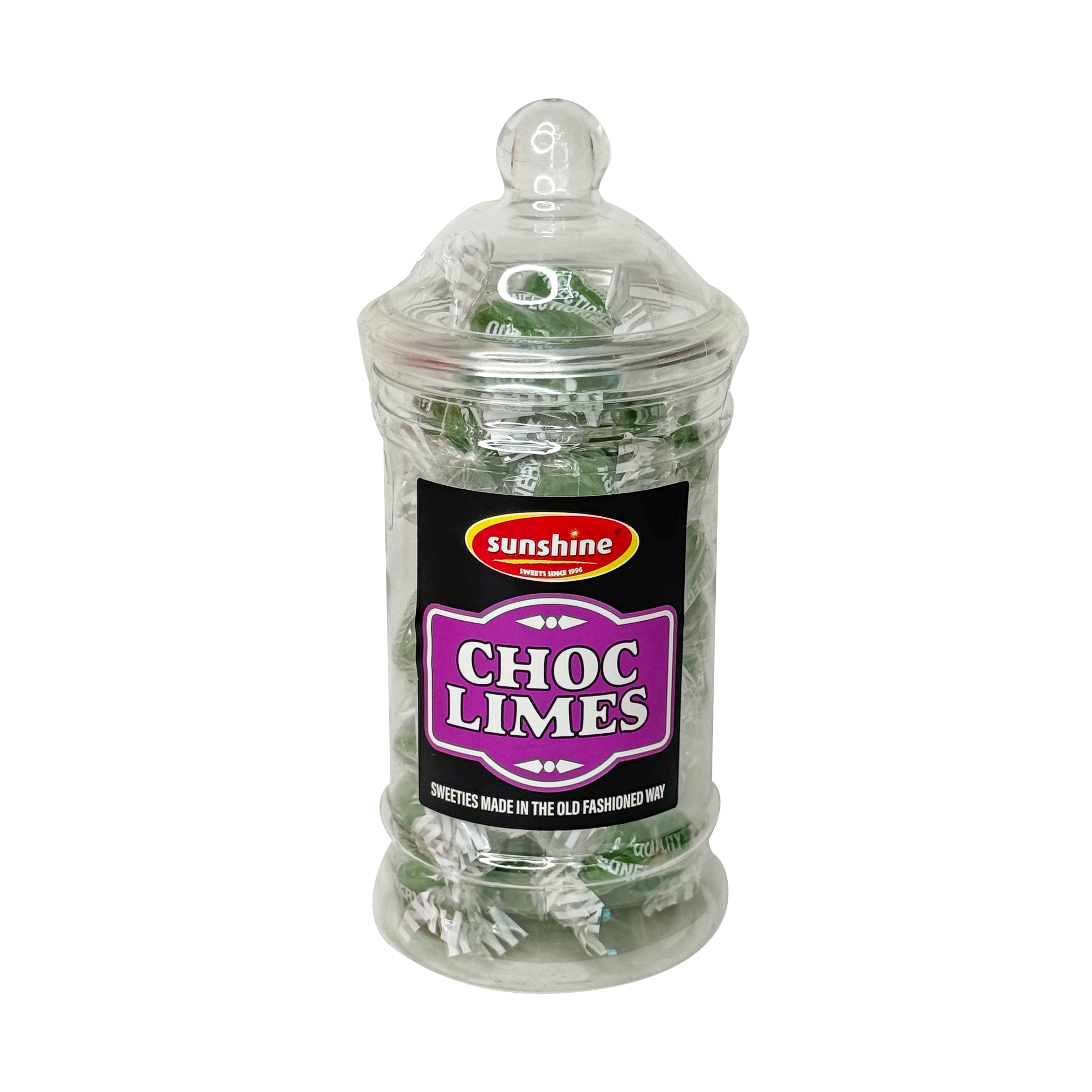 Choc Limes 310g - Sweet Jar