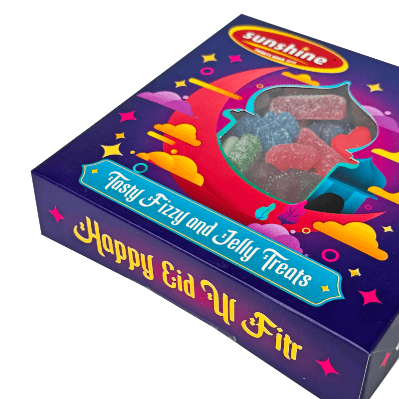 Eid Al Fitr Jelly & Fizzy Sweet Box - 400g
