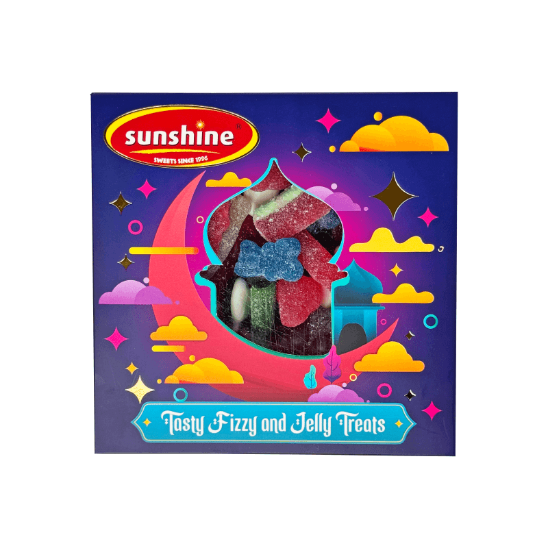 Eid Al Fitr Jelly & Fizzy Sweet Box - 400g