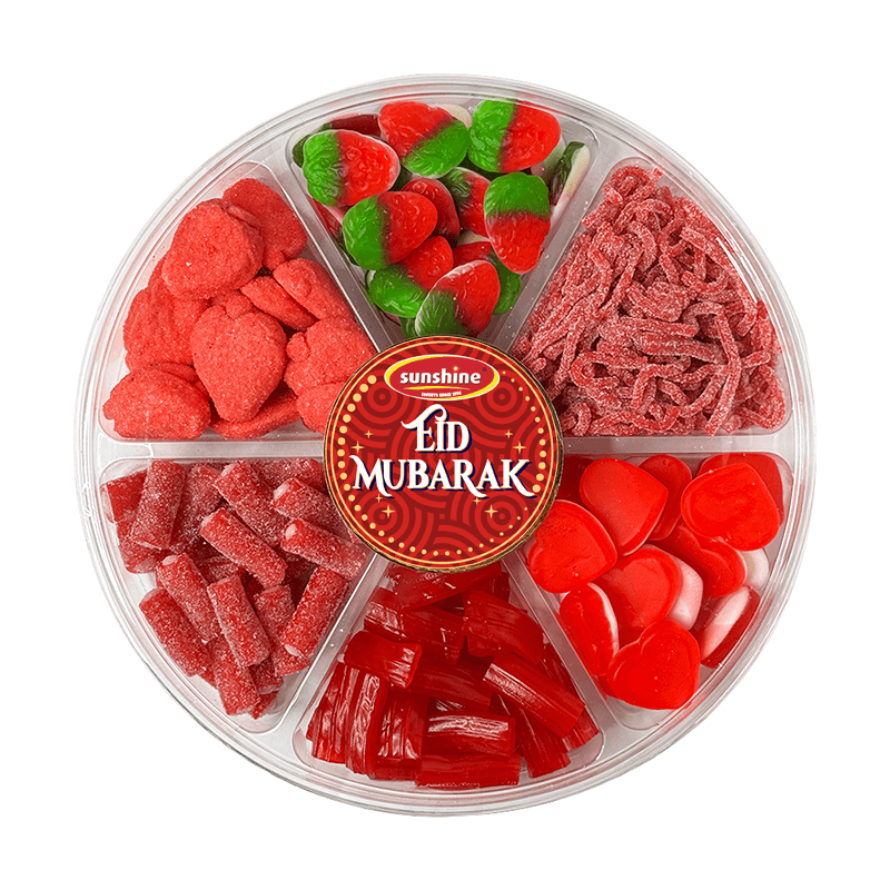 Eid Red Mix Sweet Platter - 700g