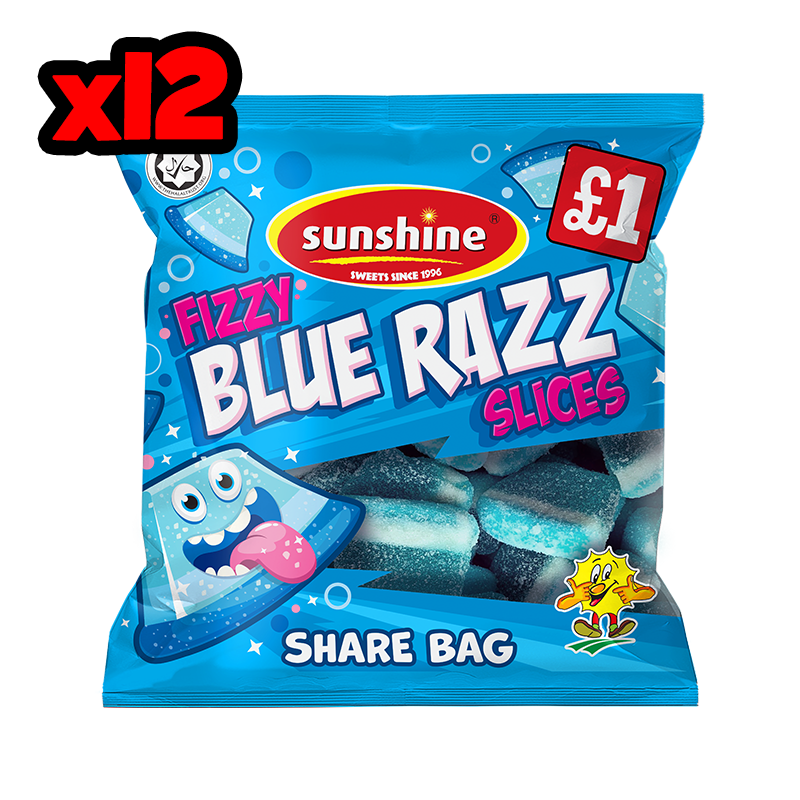 Fizzy Blue Razz Slices