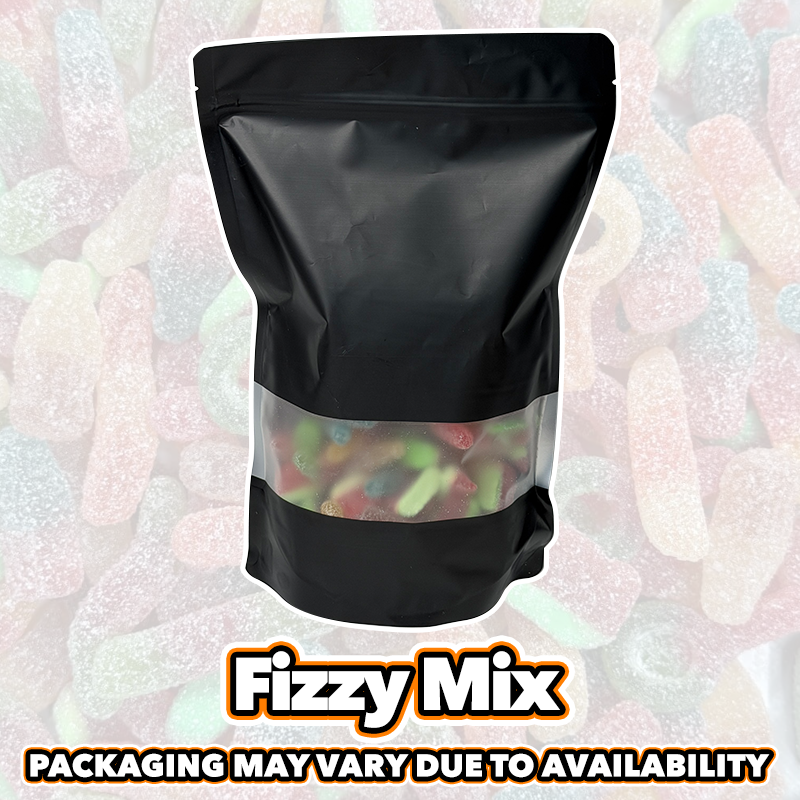 5kg + Empty Sweet Cones Bundle for £30 - 2x 1kg Jelly Mix, 2x 1kg Blue Mix, 1x Fizzy Mix & 200 Empty Sweet Cones