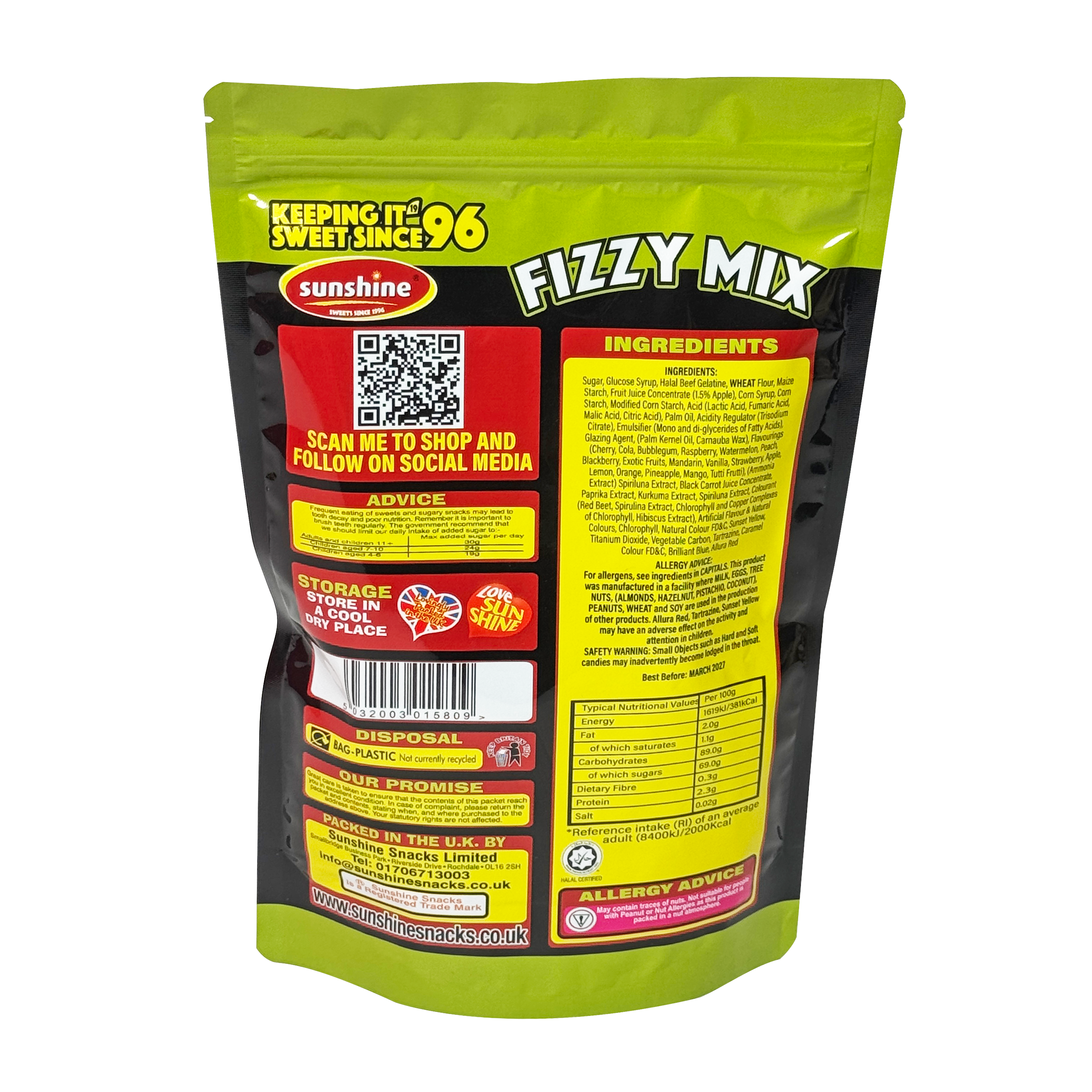 Fizzy Mix - 500g Pouch