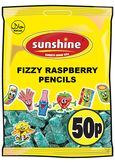 Fizzy Raspberry Pencils