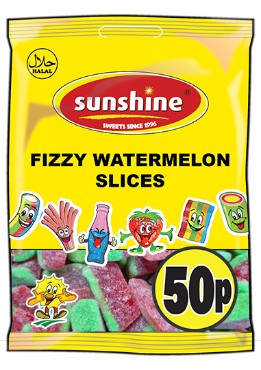 Fizzy Watermelon Slices