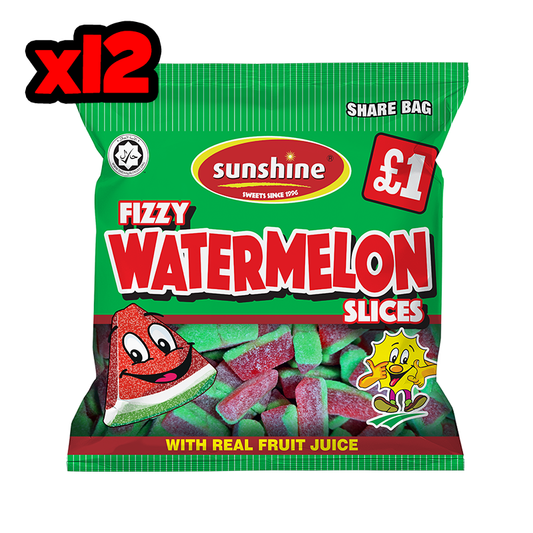 Fizzy Watermelon Slices - Share Bag