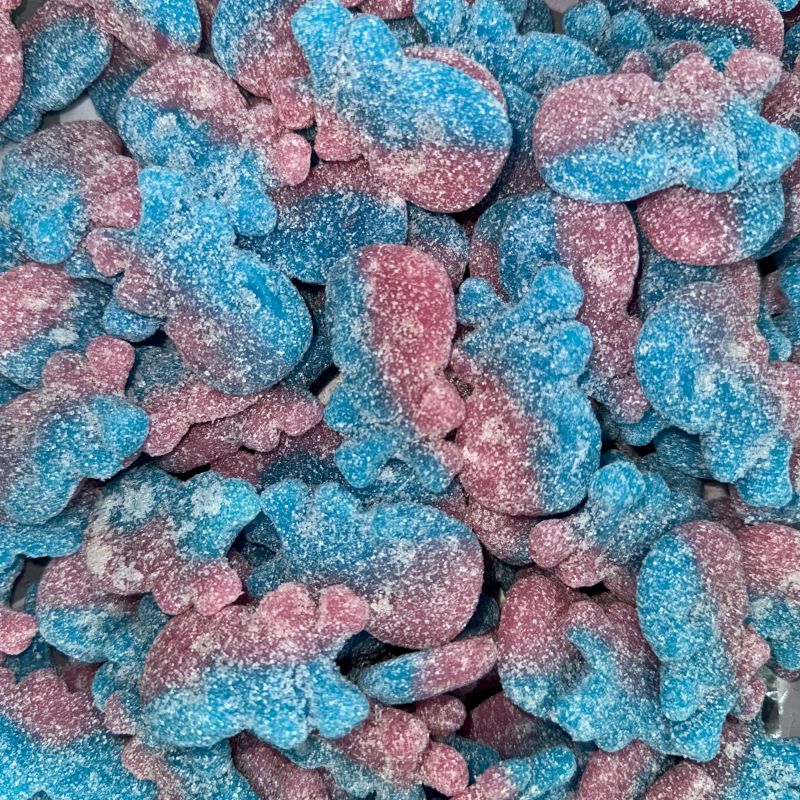 Vegan Fizzy Bubblegum Skulls - 1kg