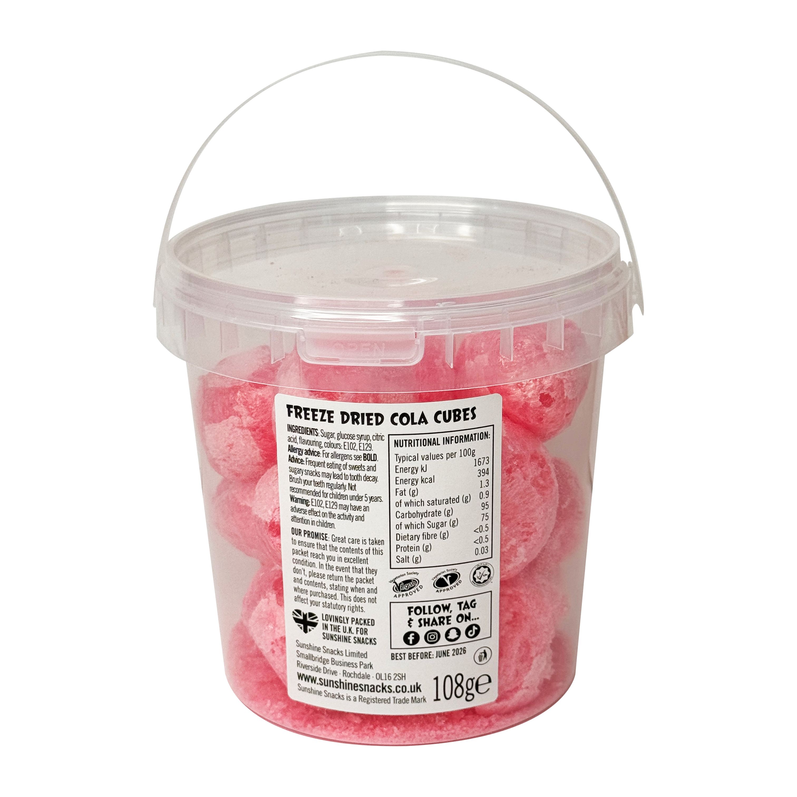 Freeze Blast - Cola Cubes Bucket