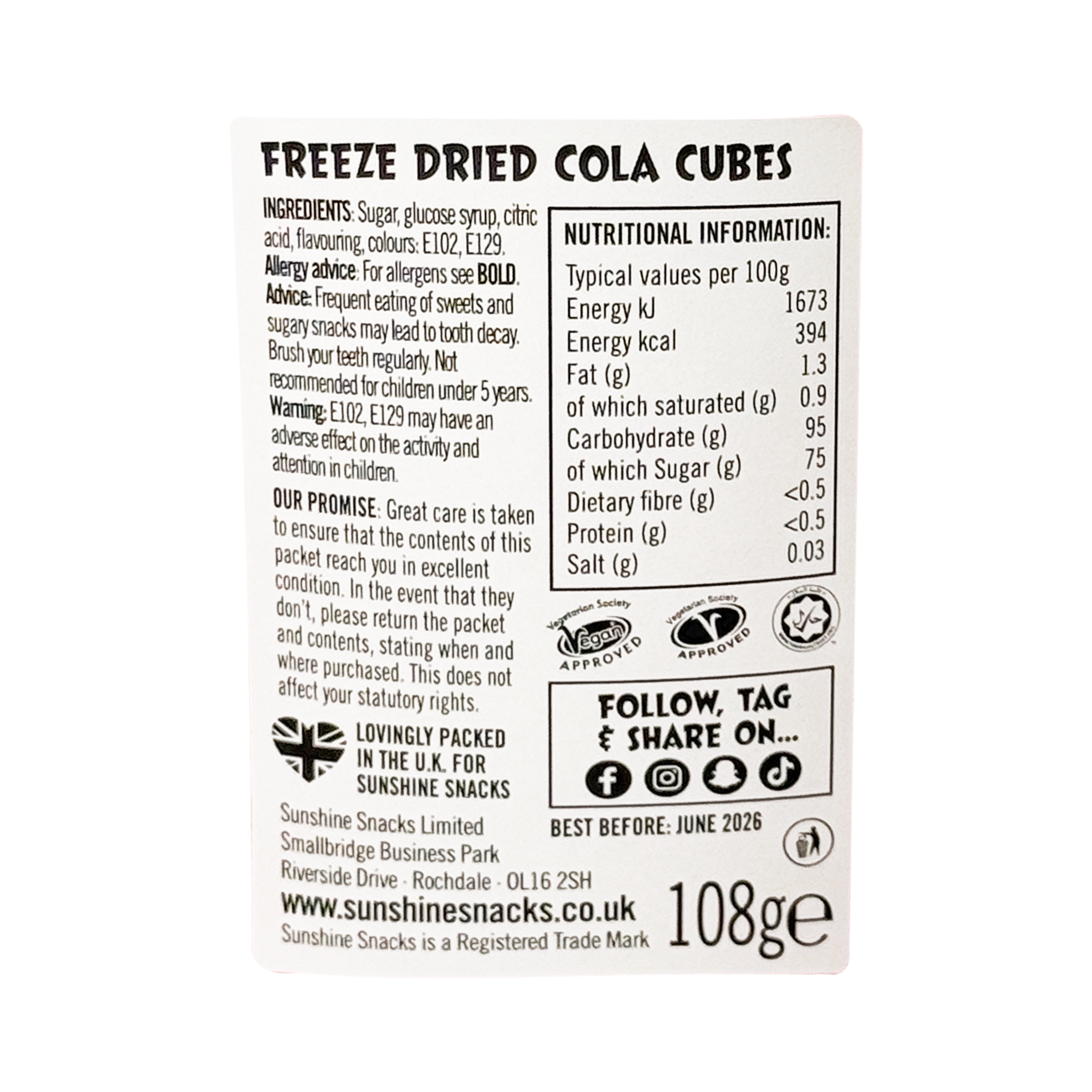 Freeze Blast - Cola Cubes Bucket