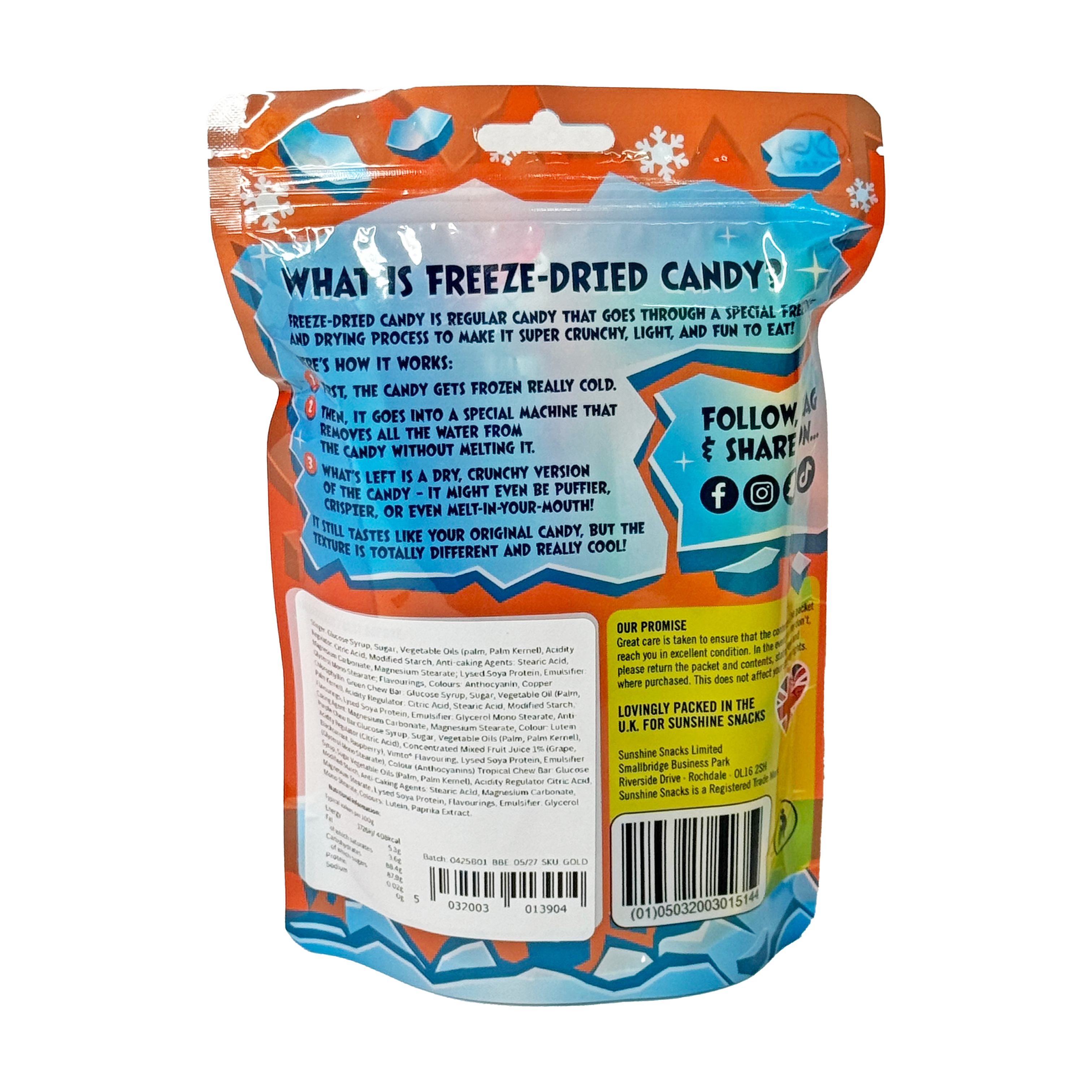 Freeze Blast - Orange Mix