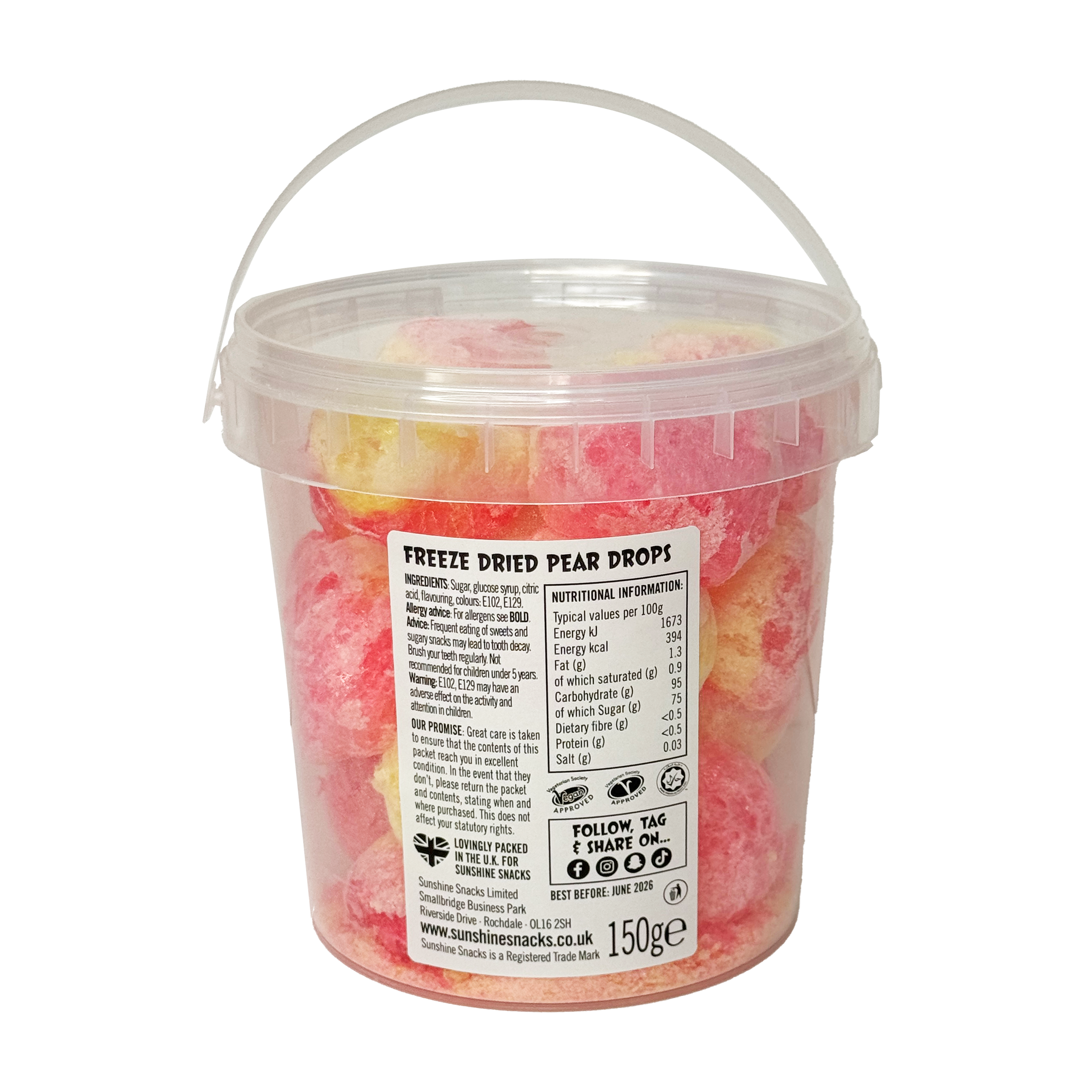 Freeze Blast - Pear Drops Bucket
