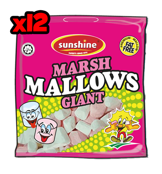 Giant Marshmallows - 1 x 12