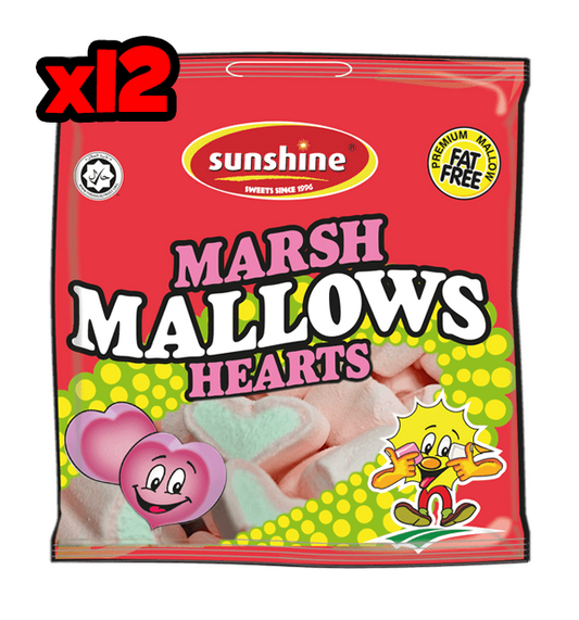 Heart Marshmallows - 1 x 12
