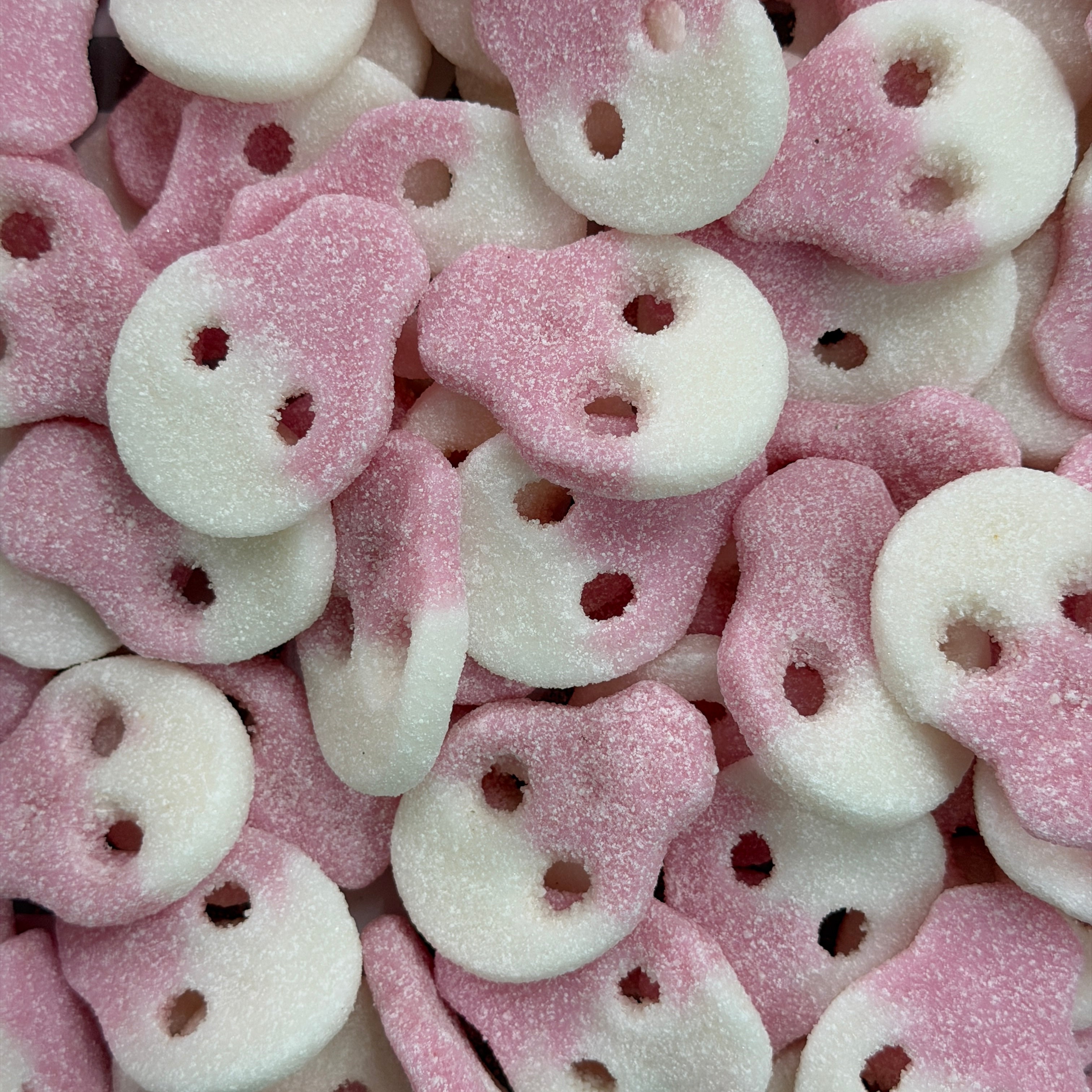 Vegan Fizzy Dragonfruit Skulls - 1kg