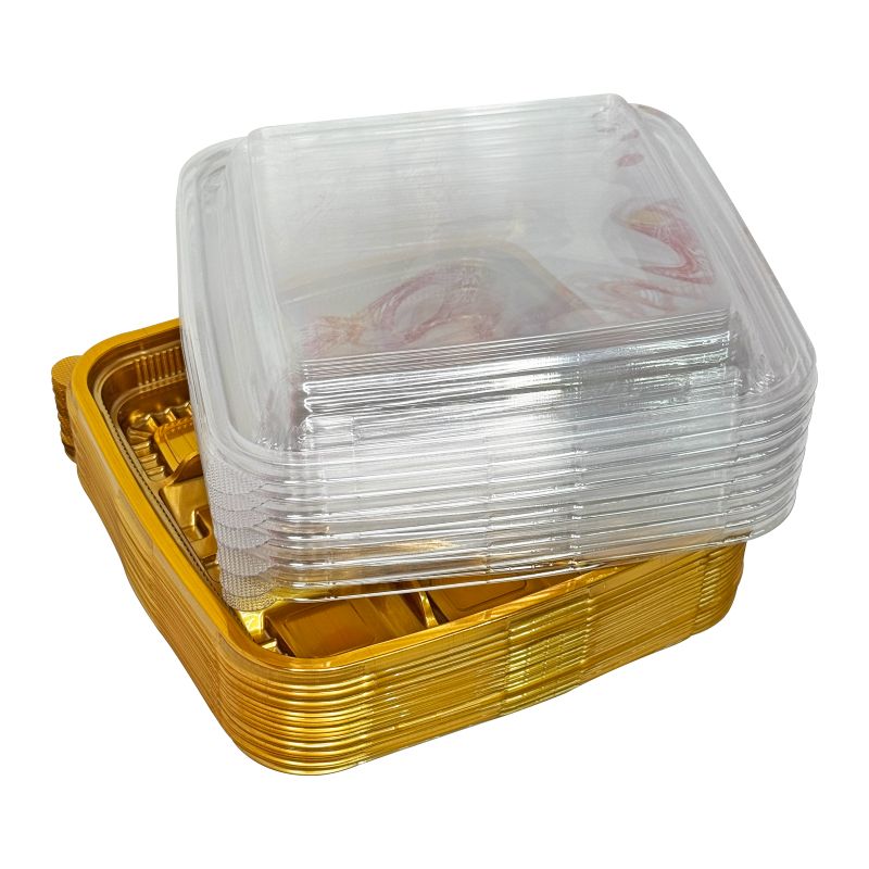 Empty Square Sweet Tray