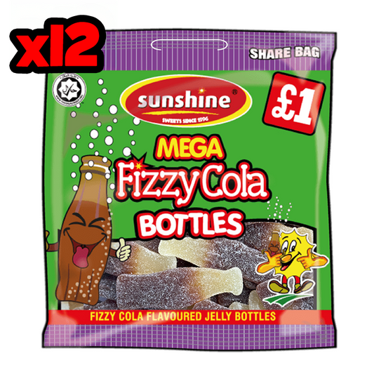 Mega Fizzy Cola Bottles