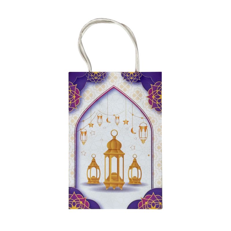 Eid Paper Tote Bags - Multipack of 6