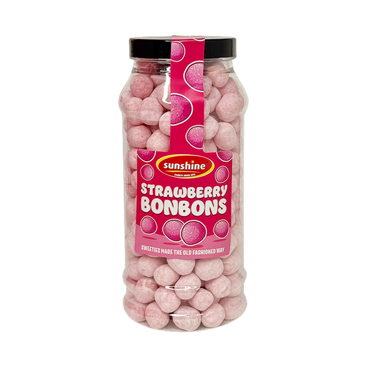 Strawberry Bonbons Retro Jar - 750g