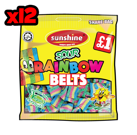 Sour Rainbow Belts