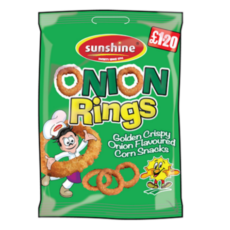 Onion Rings - 12 x 100g