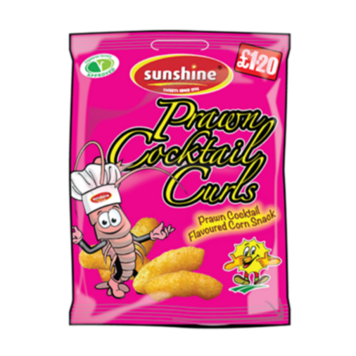 Prawn Cocktail Curls - 12 x 100g