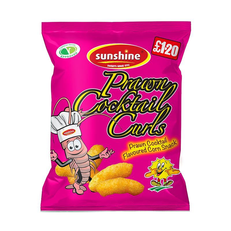 Prawn Cocktail Curls - 12 x 100g
