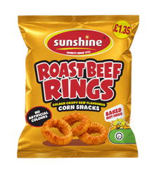 Roast Beef Rings - 12 x 100g