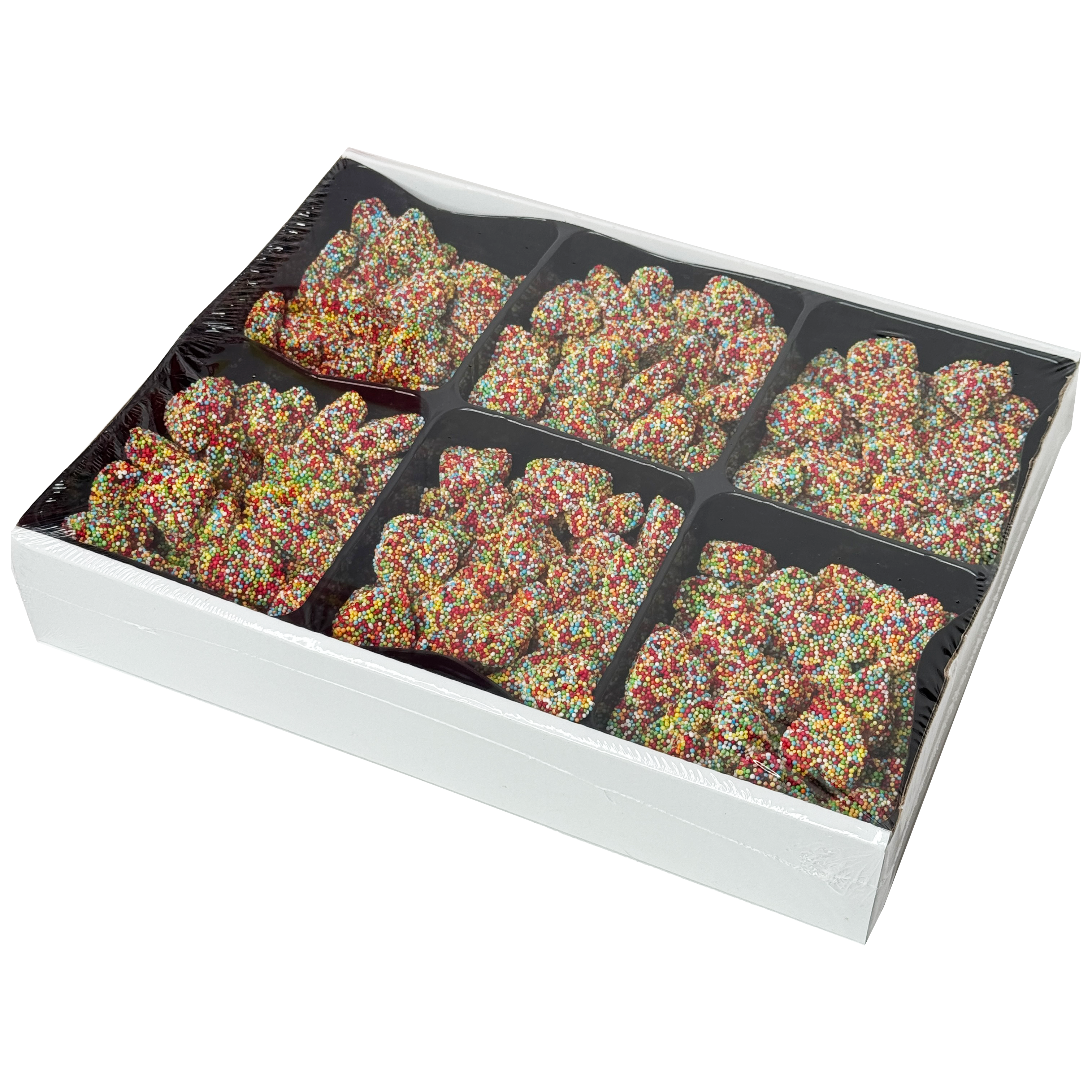 Vegan Rainbow Heart Gummies Tray - 3kg