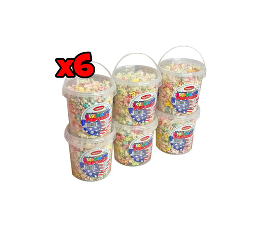 Rainbow Popcorn - Box of 6