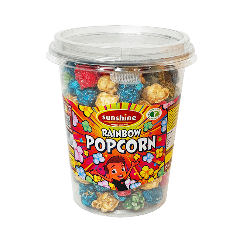 Rainbow Popcorn Tub - 120g