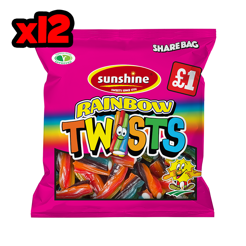Rainbow Twists - Share Bag