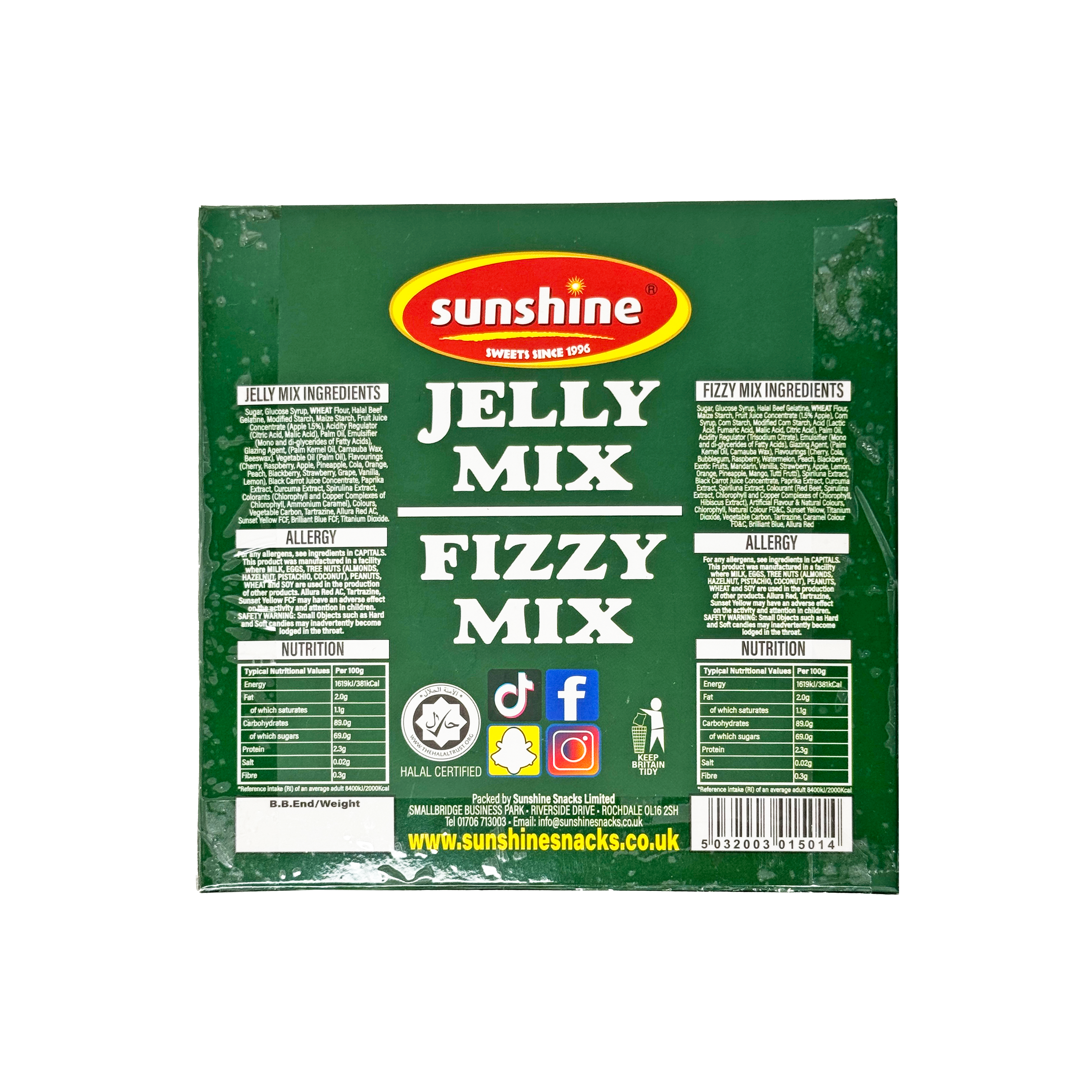 Ramadan Jelly & Fizzy Sweet Box - 500g