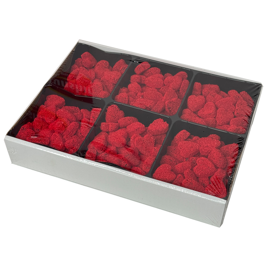Vegan Red Heart Gummies Tray - 3kg