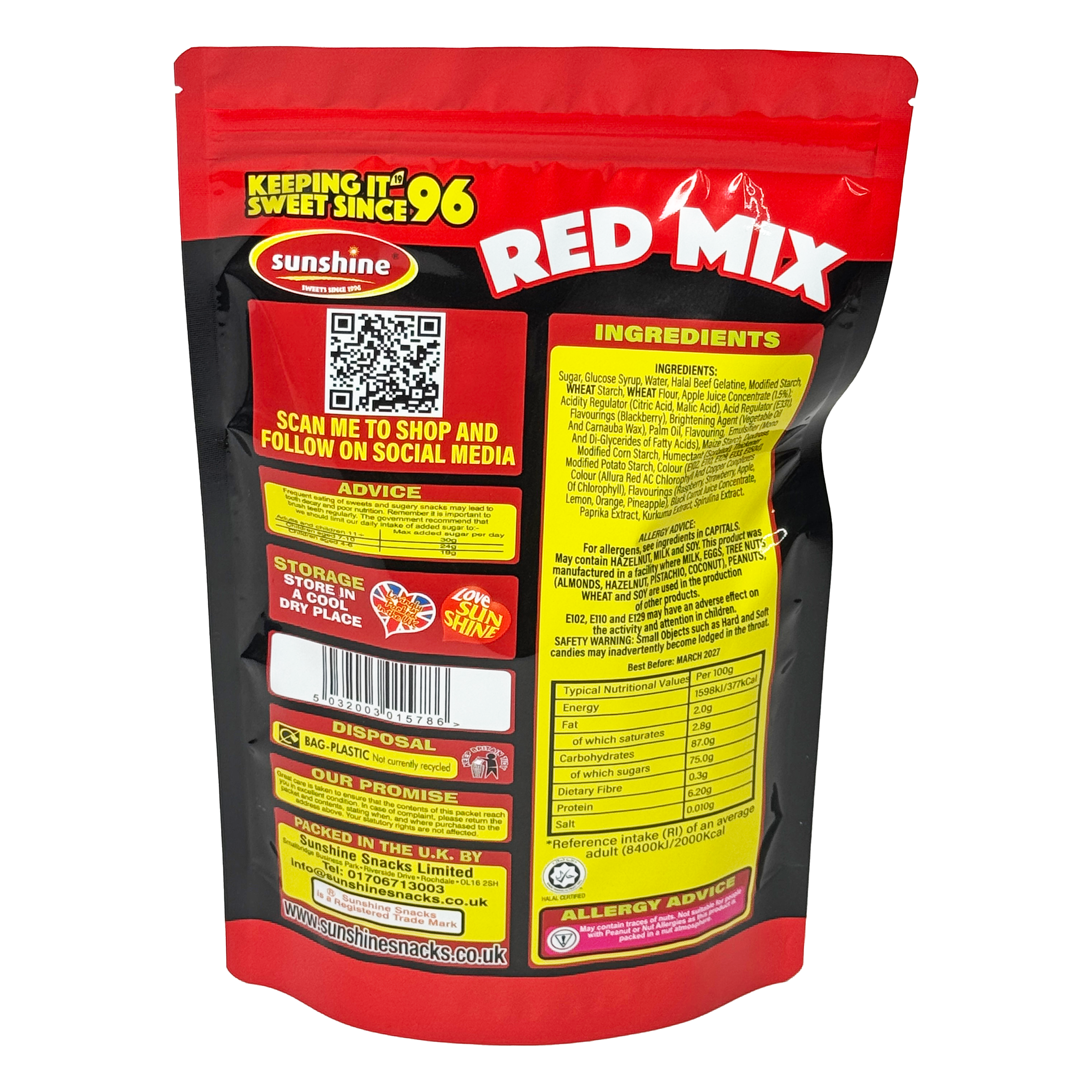 Super Red Mix - 500g Pouch