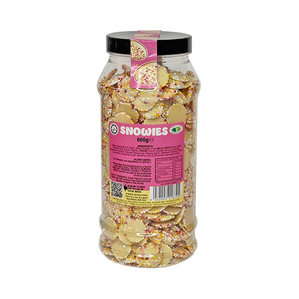 Snowies Retro Jar - 600g