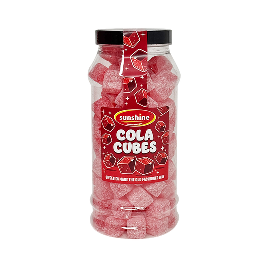 Cola Cubes Retro Jar - 735g