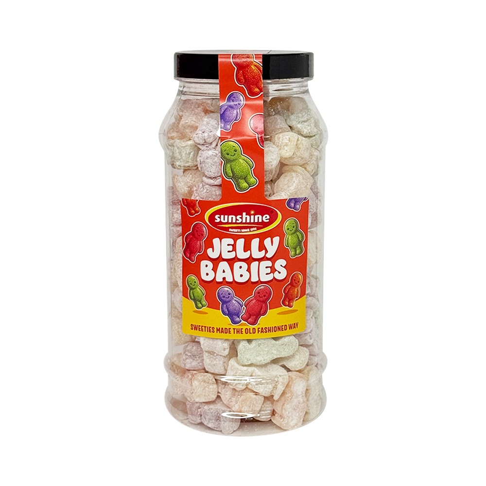 Jelly Babies Retro Jar - 585g