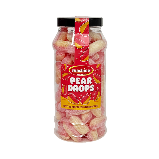 Pear Drops Retro Jar - 750g