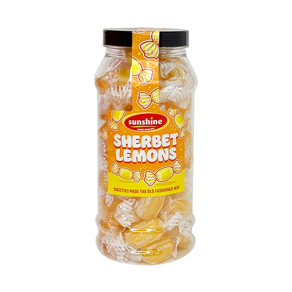 Sherbet Lemons Retro Jar - 565g