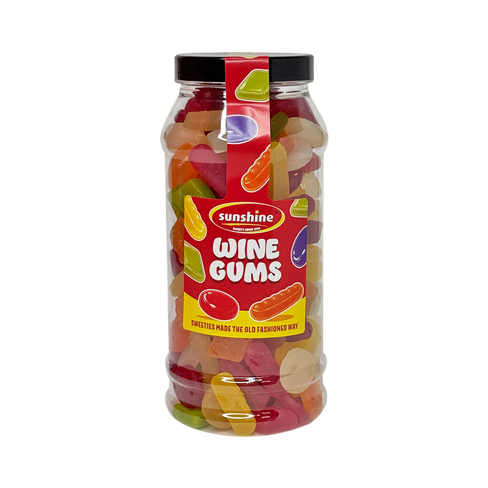 Wine Gums Retro Jar - 700g