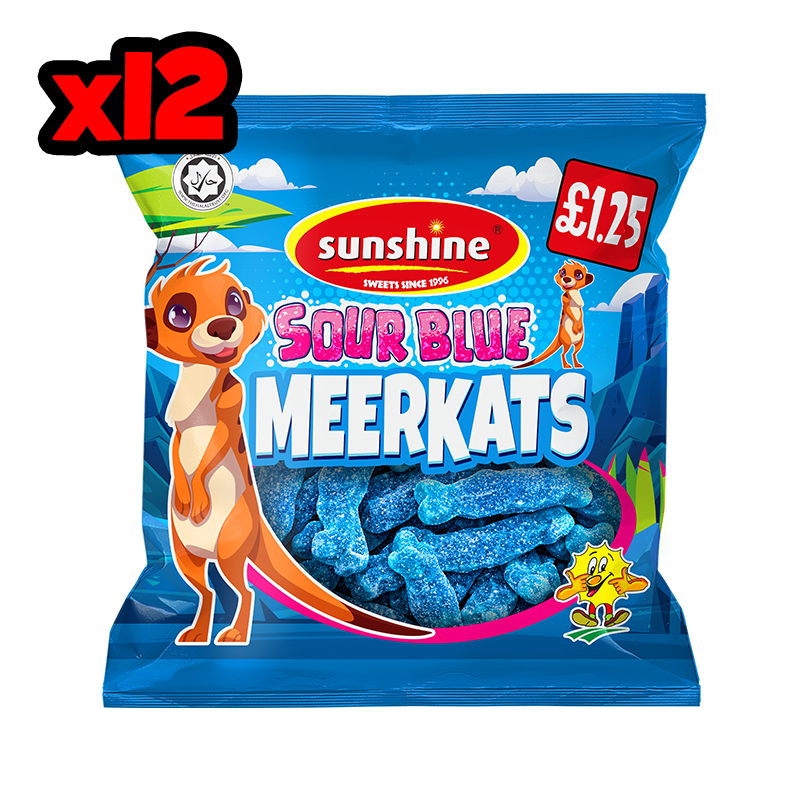 Sour Blue Meerkats - Share Bag