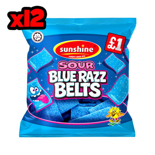 Sour Blue Razz Belts - Share Bag