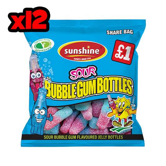 Sour Bubblegum Bottles - Share Bag